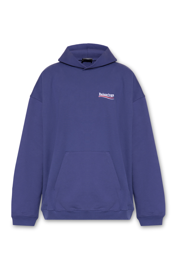 SchaferandweinerShops Pakistan adidas Originals Trefoil Crew Womens Sweatshirt Navy blue Logo hoodie Balenciaga